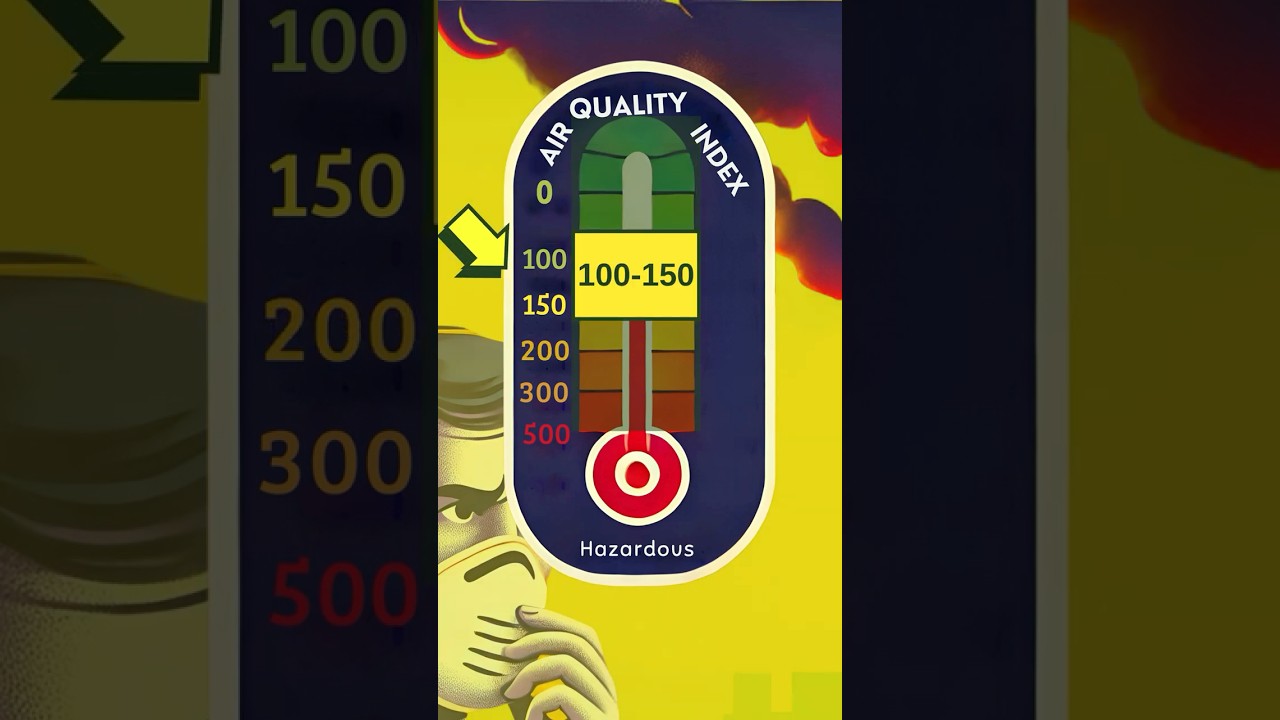 What Is Air Quality Index? Explained Simply.  #science