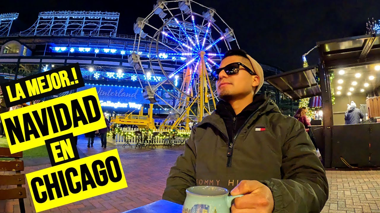 Así es CHICAGO en NAVIDAD ¿Qué hacer en CHICAGO en DICIEMBRE?