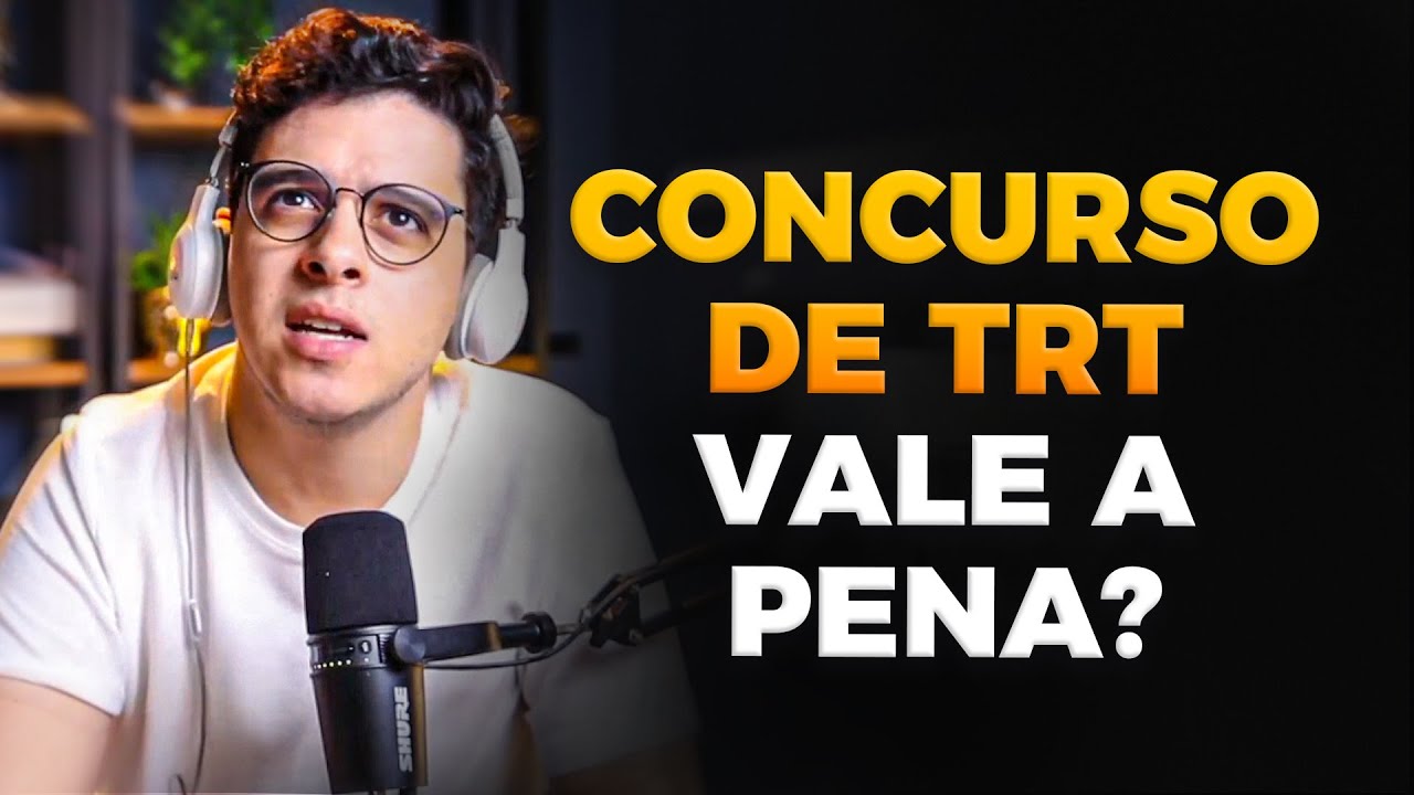 CONCURSOS DE TRT AINDA VALEM A PENA? QUANTO UM GANHA UM TÉCNICO DE TRT