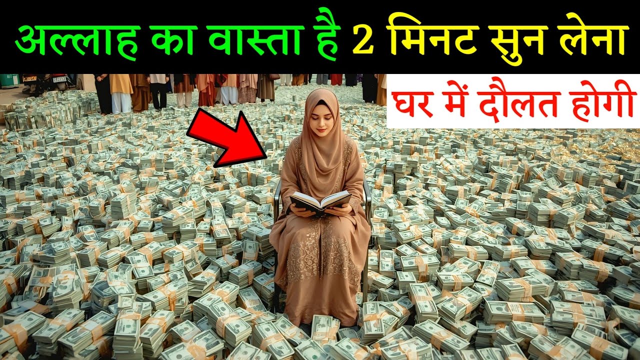 आज जुम्मा की रात 2 मिनट सुन लेना घर में दौलत ही दौलत होगी | Dolat Ka Wazifa | Wazifa for Money