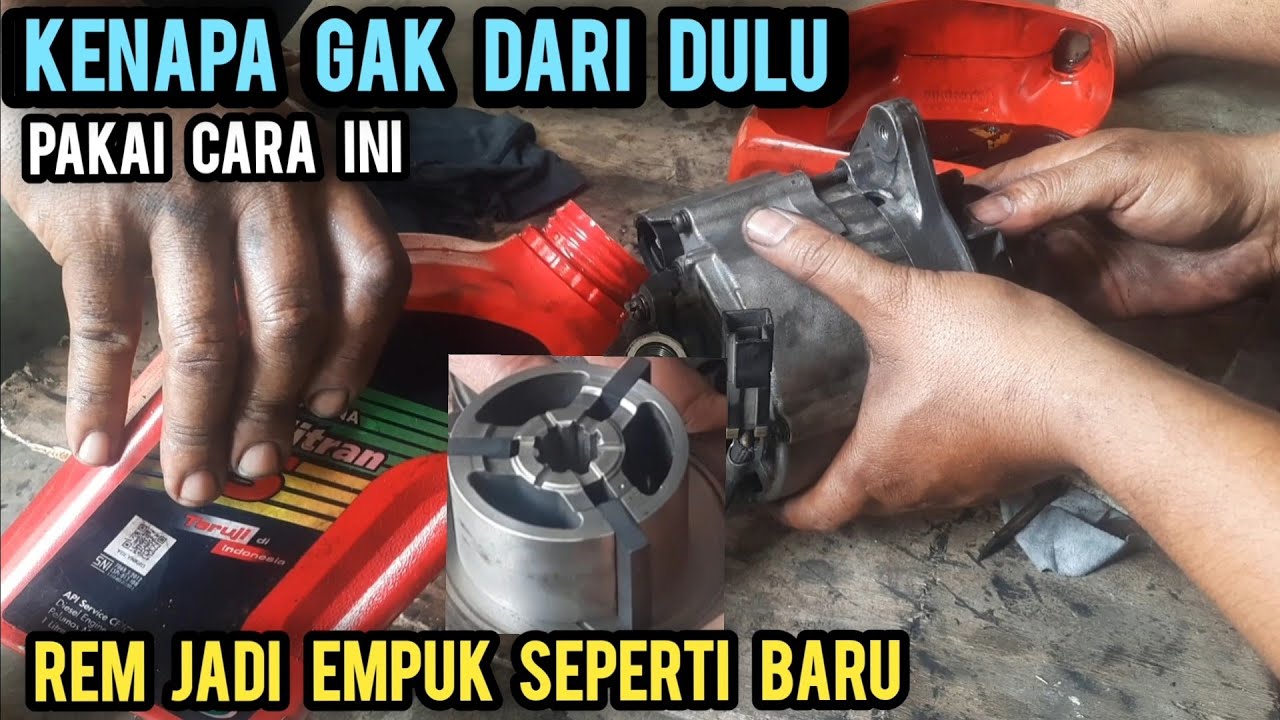 WOW‼️INILAH RAHASIANYA REM MOBIL JADI EMPUK SEPERTI BARU LAGI