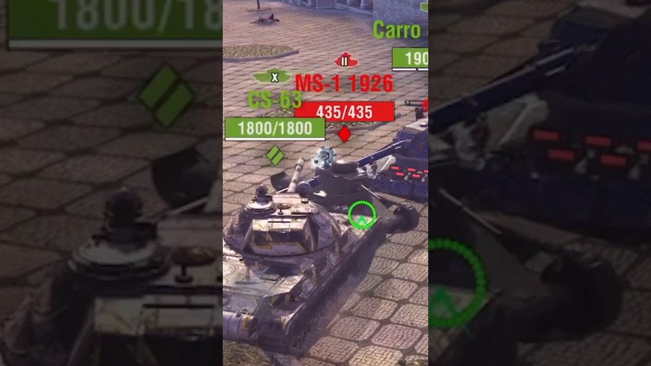 Protecting the little Tanks 🫡 | #wotblitz #shorts