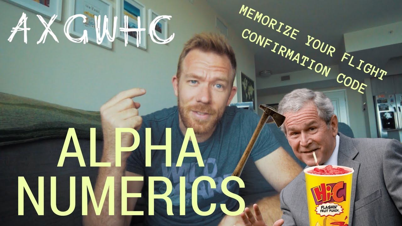 MEMORIZE YOUR FLIGHT CONFIRMATION CODE!! // RANDOM MEMORY TIPS #009