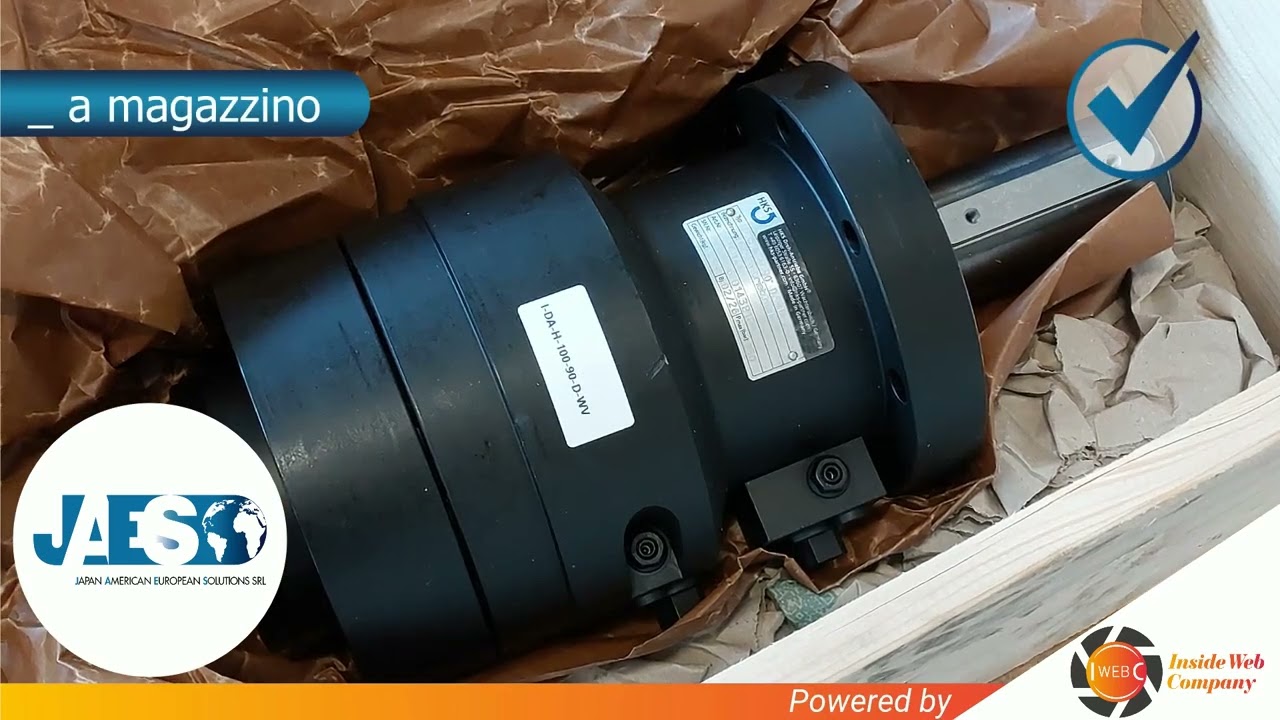 HKS I-DA-H-100-90-D-WV (INSTOCK) ROTARY ACTUATOR - ATTUATORE ROTANTE - ACTUADOR ROTATIVO