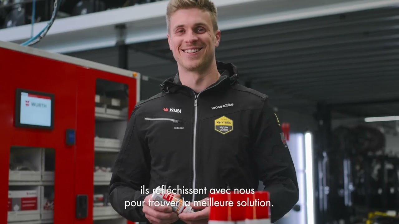Würth Official Supplier Team Visma | Lease a Bike