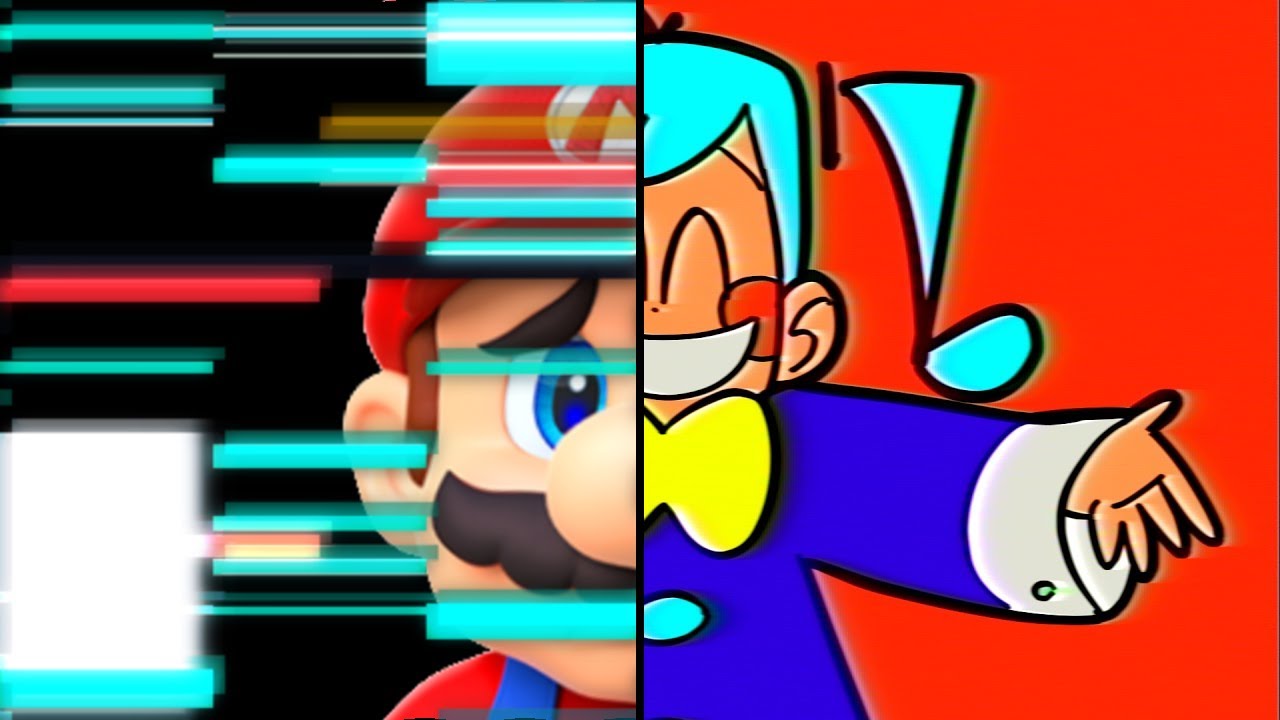 Mario REACTS TO Static ft Hatsune Miku.