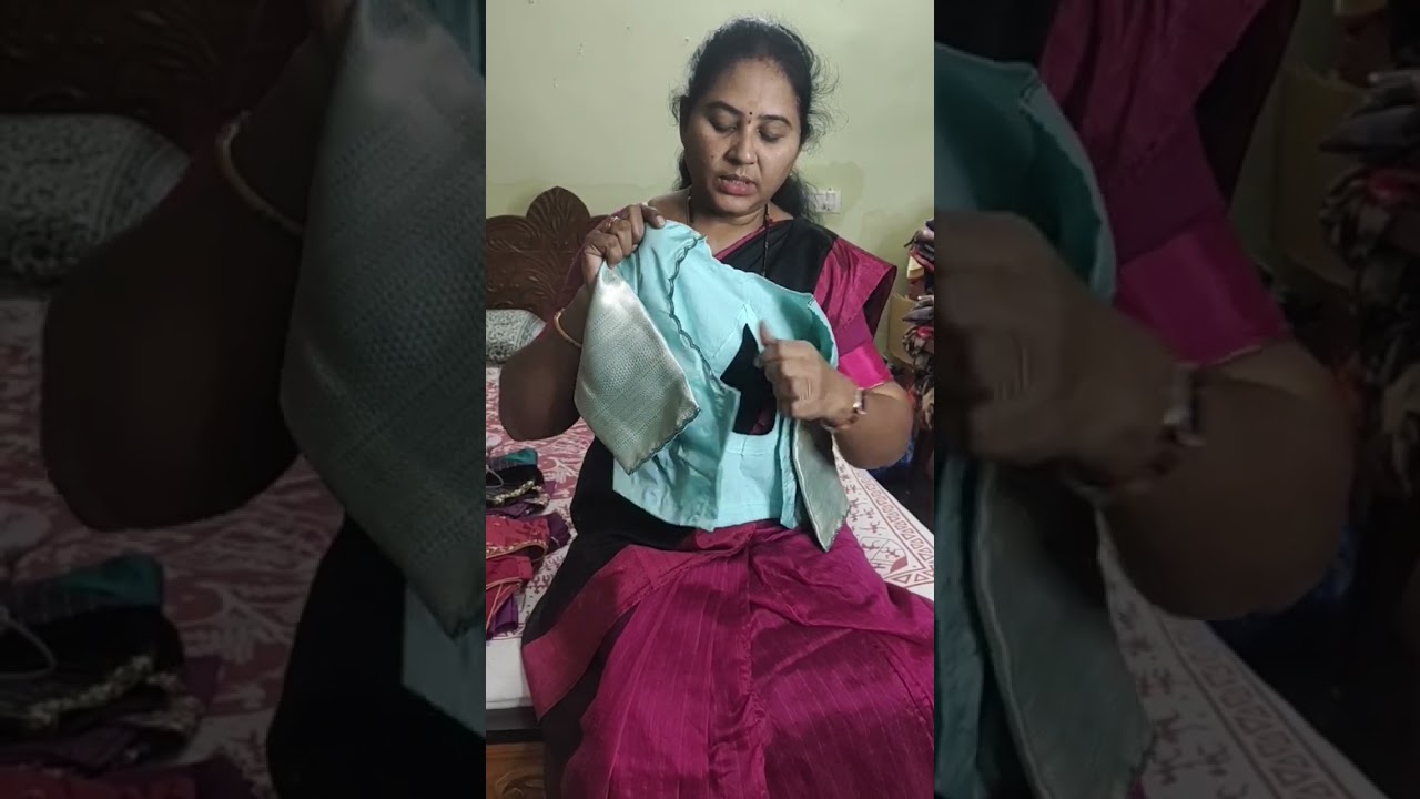 budget friendly maggam work blouse design 