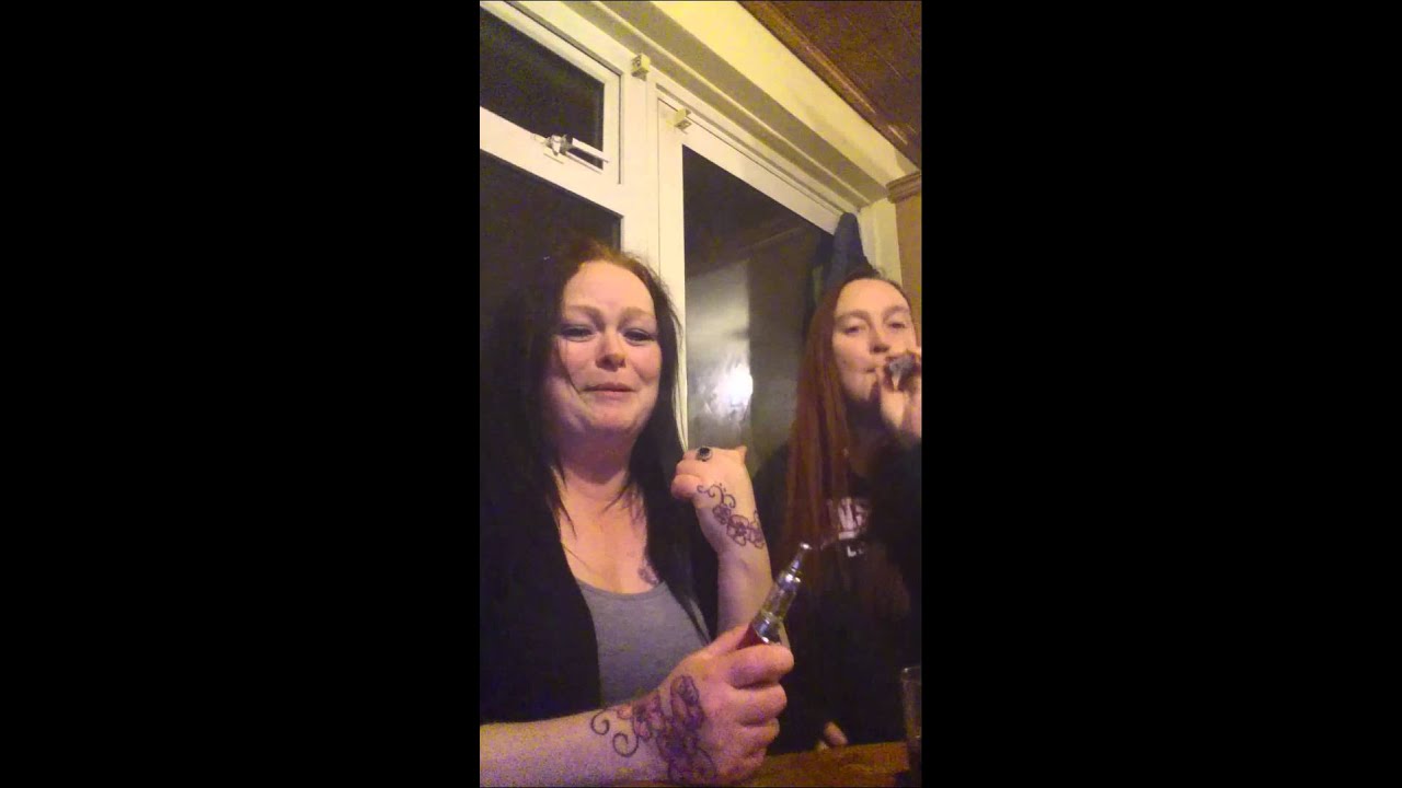 Girls vaping crazy irish style