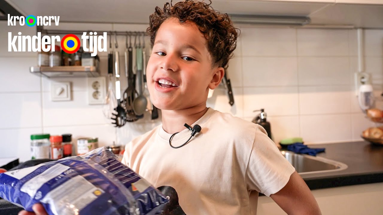 Jarrel: 'Ik kan al ... zelf pasta koken' | Ik kan al ... | Kindertijd KRO-NCRV