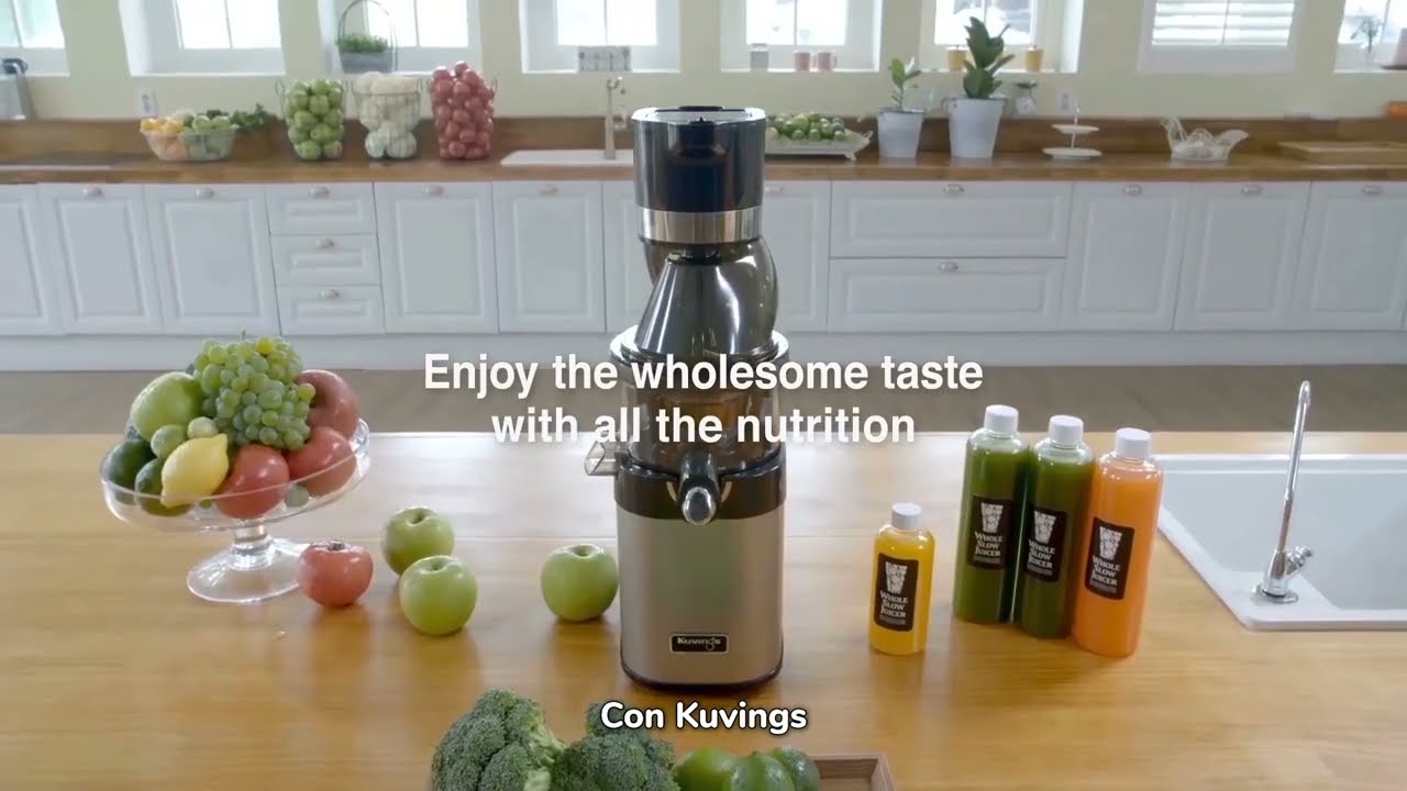Extractor de Jugo Prensado en Frío Profesional Kuvings CS600 para uso industrial