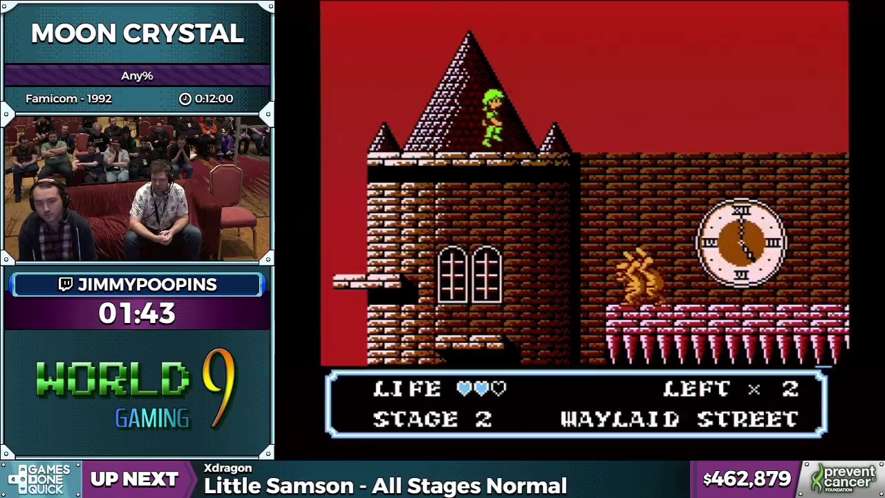 Moon Crystal by jimmypoopins in 18:47 - AGDQ 2017 - Part 75