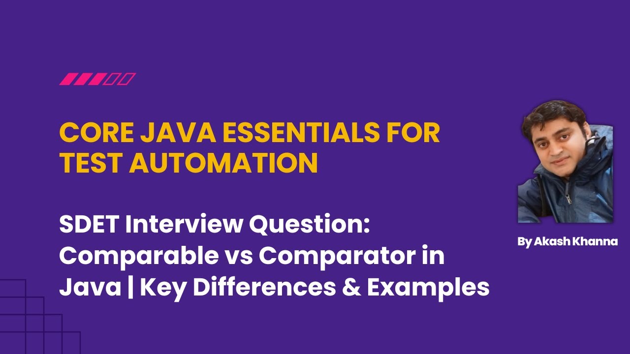 Comparable vs Comparator in Java | Key Differences & Examples