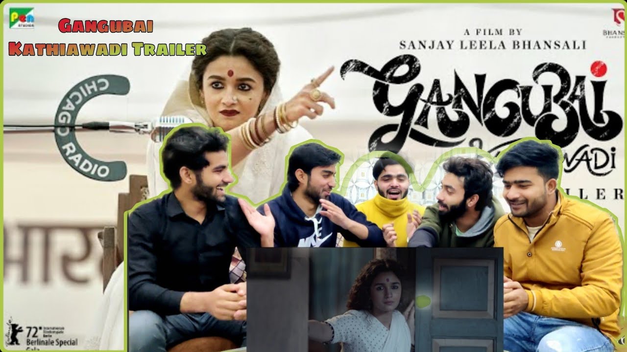 Reaction On Gangubai Kathiawadi(Trailer) |Alia Bhatt,Ajay D , Sanjay Leela Bhansali |@V2 Reaction