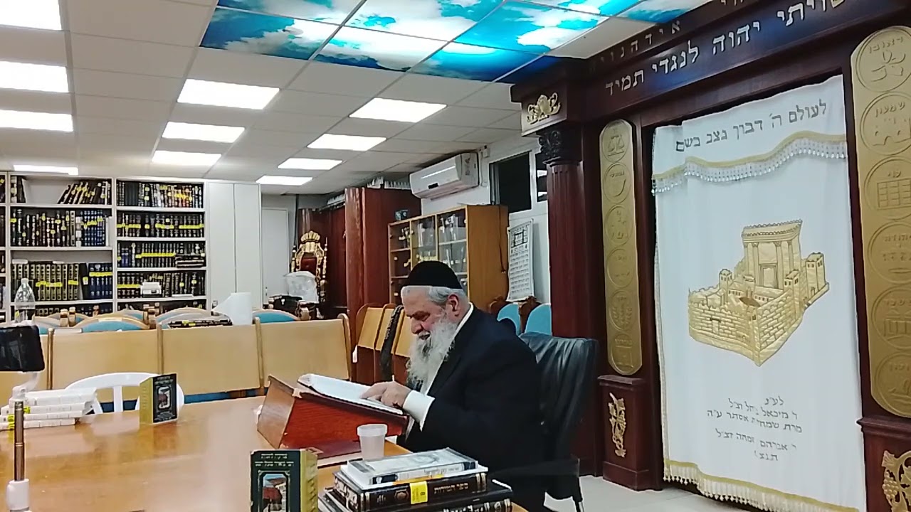 ה) תורת המלבים הרב מרדכי דרעי שליט
