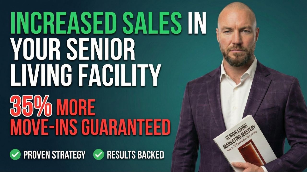 How To Increase Sales In Senior Living -  35% More Move Ins