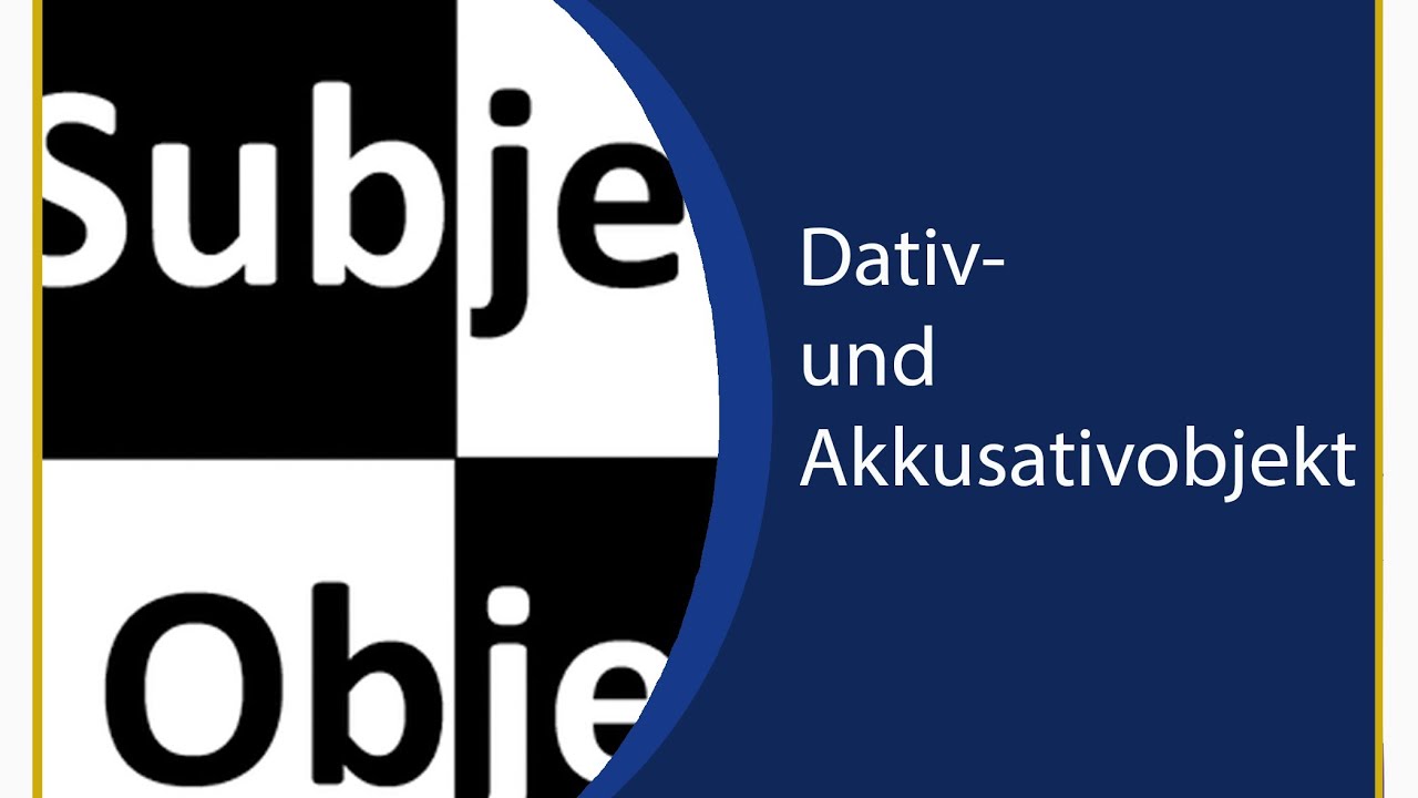 Les Jerman Gratis - Grammatik - Obyek Akkusativ dan Dativ (G6) A1.1.11