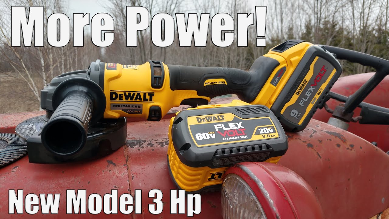 DEWALT FlexVolt 60v 4-1/2