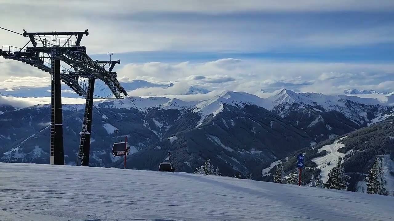 Via Zell am See Xpress naar het Skicircus