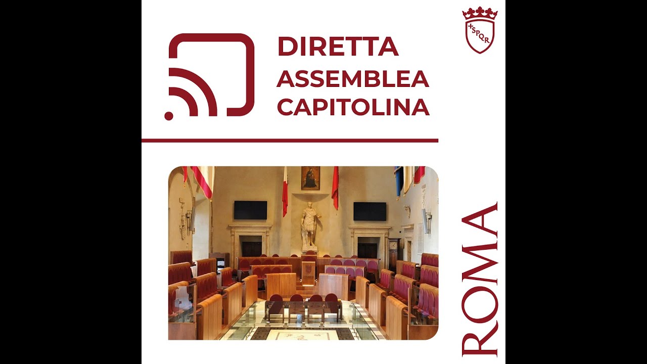 Assemblea Capitolina 22 dicembre 2025 (dalle ore 10:00 ad oltranza)