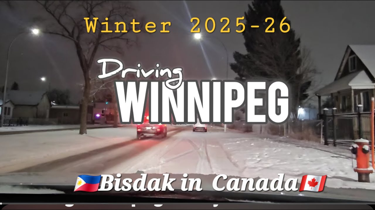 🚗 DRIVING WINNIPEG THIS MORNING | Real-Time City Drive 🇨🇦