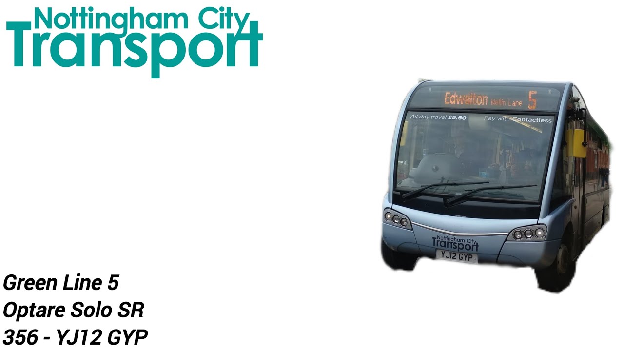 NCTX Buses 356 - YJ12 GYP | Optare Solo SR | Green Line 5