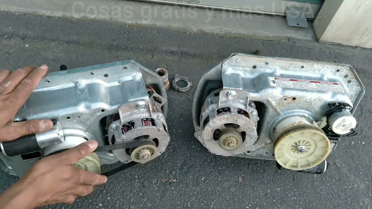 trasmision de lavadora whirlpool kenmore como abrirarla para reparacion vale la pena reparar?