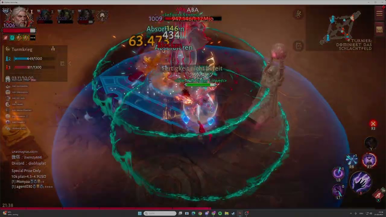 Bout of Realms Kampf um Top 32