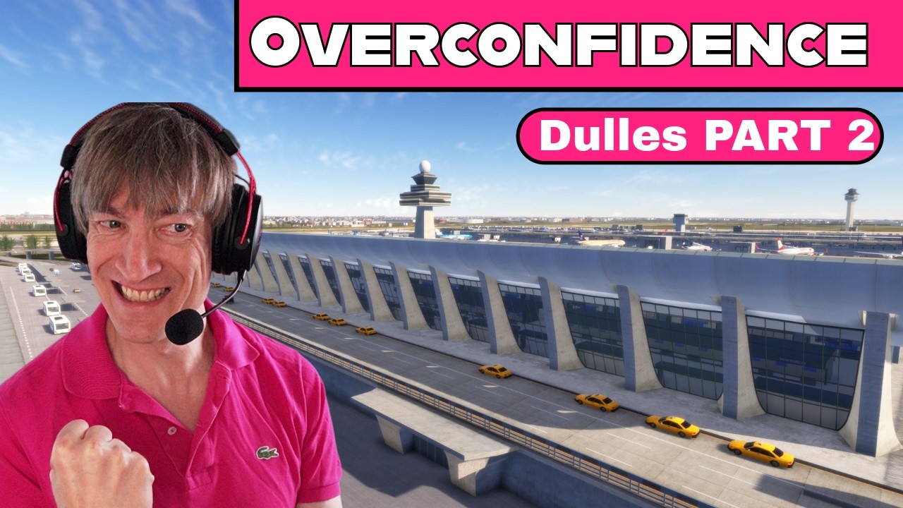 According my PLAN? ATC challenge at Dulles International Airport (KIAD) Tower! Simulator 3
