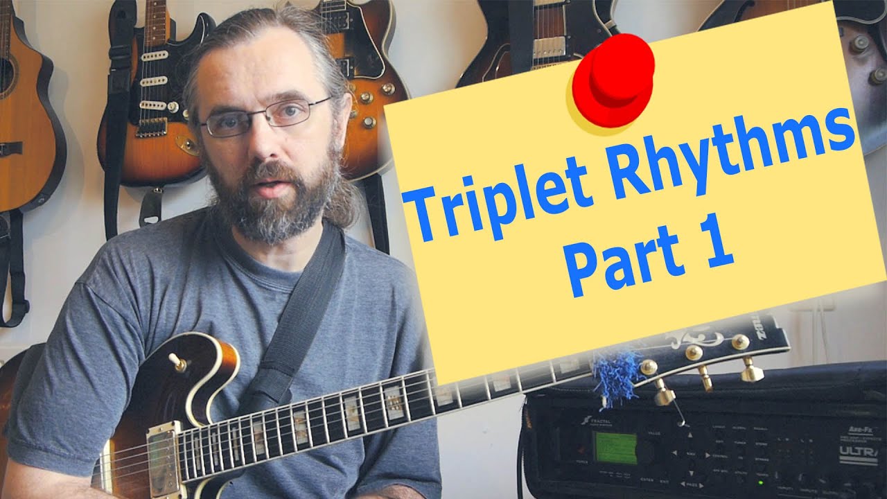 Triplet rhythms -  Part 1 - Jazz Guitar Lesson