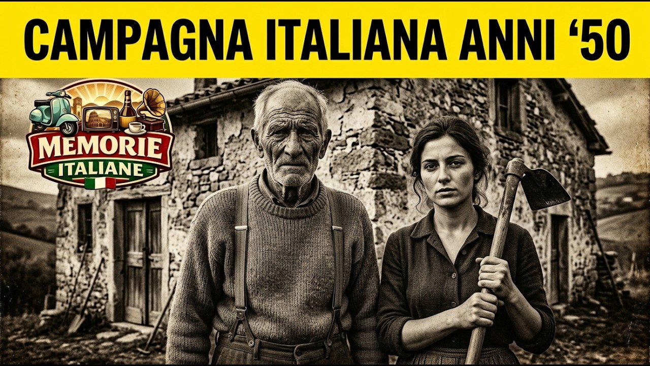 Com’era davvero vivere nella campagna italiana degli anni '50: storie di fatica, fame e dignità