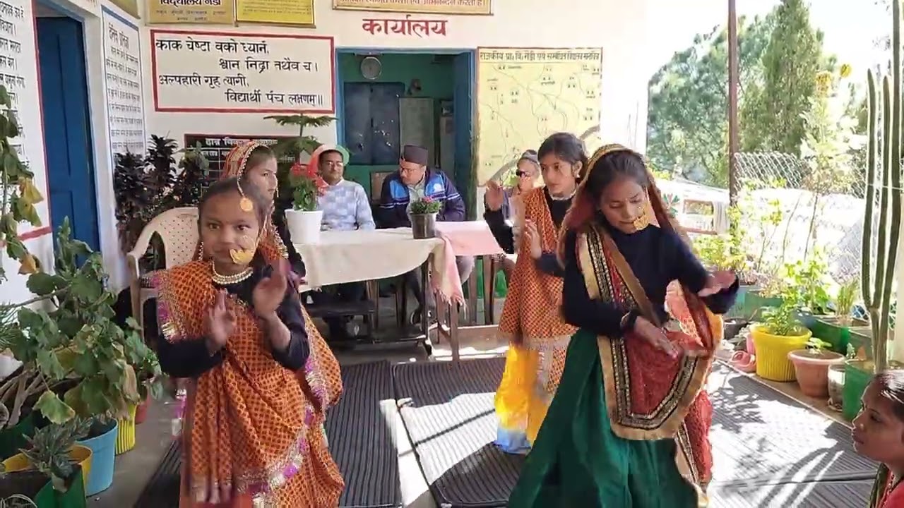 ये मेरो पहाड़ा (पहाड़ी गाना और पहाड़ी डांस🥰बच्चों द्वारा❤️#youtube #dance #pahadisong