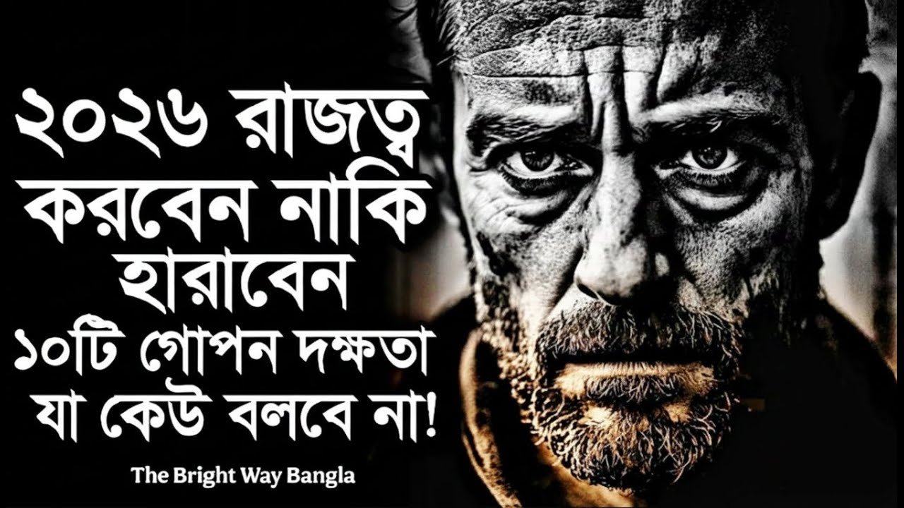 ২০২৬ সালের সফলতার গোপন সূত্র: ১০টি দক্ষতা যা আপনার জীবন বদলে দেবে! | Best Motivational Video 2026