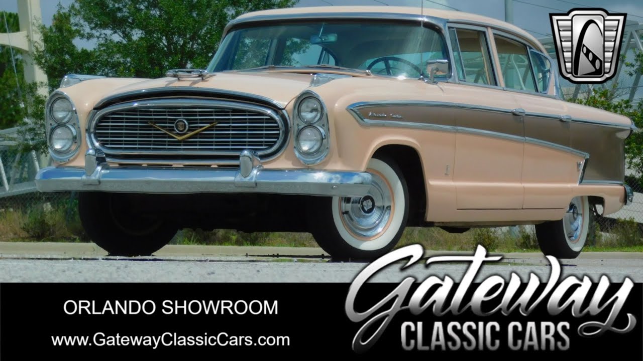 1957 Nash Ambassador For Sale Gateway Classic Cars of Orlando Stock #2425