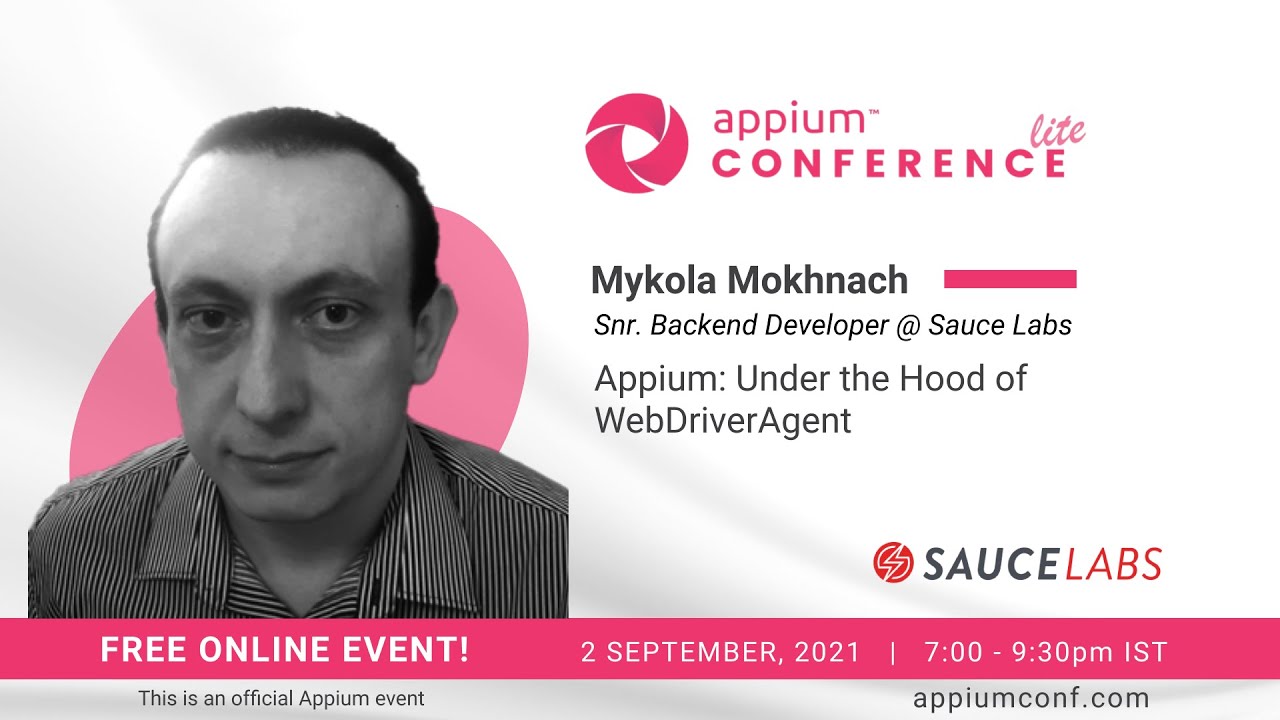 Appium: Под капотом WebDriverAgent от Николая Мохнача #AppiumLite 2021