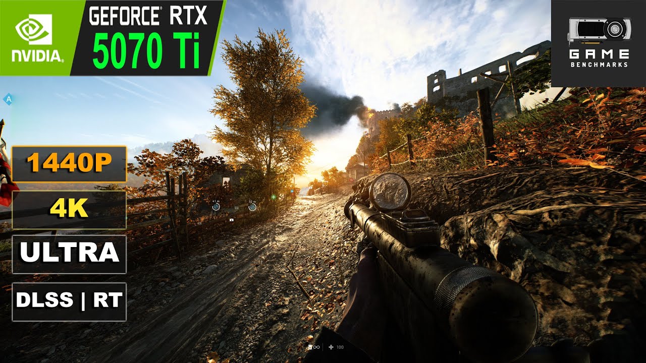 RTX 5070 Ti | Battlefield 5 Performance Review / Benchmark 4K, 1440P Max Settings