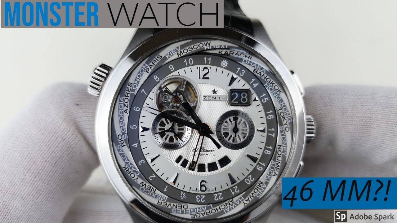 Can YOU Fit This Monster Watch?? l Zenith Grande Class Traveler Multicity Review