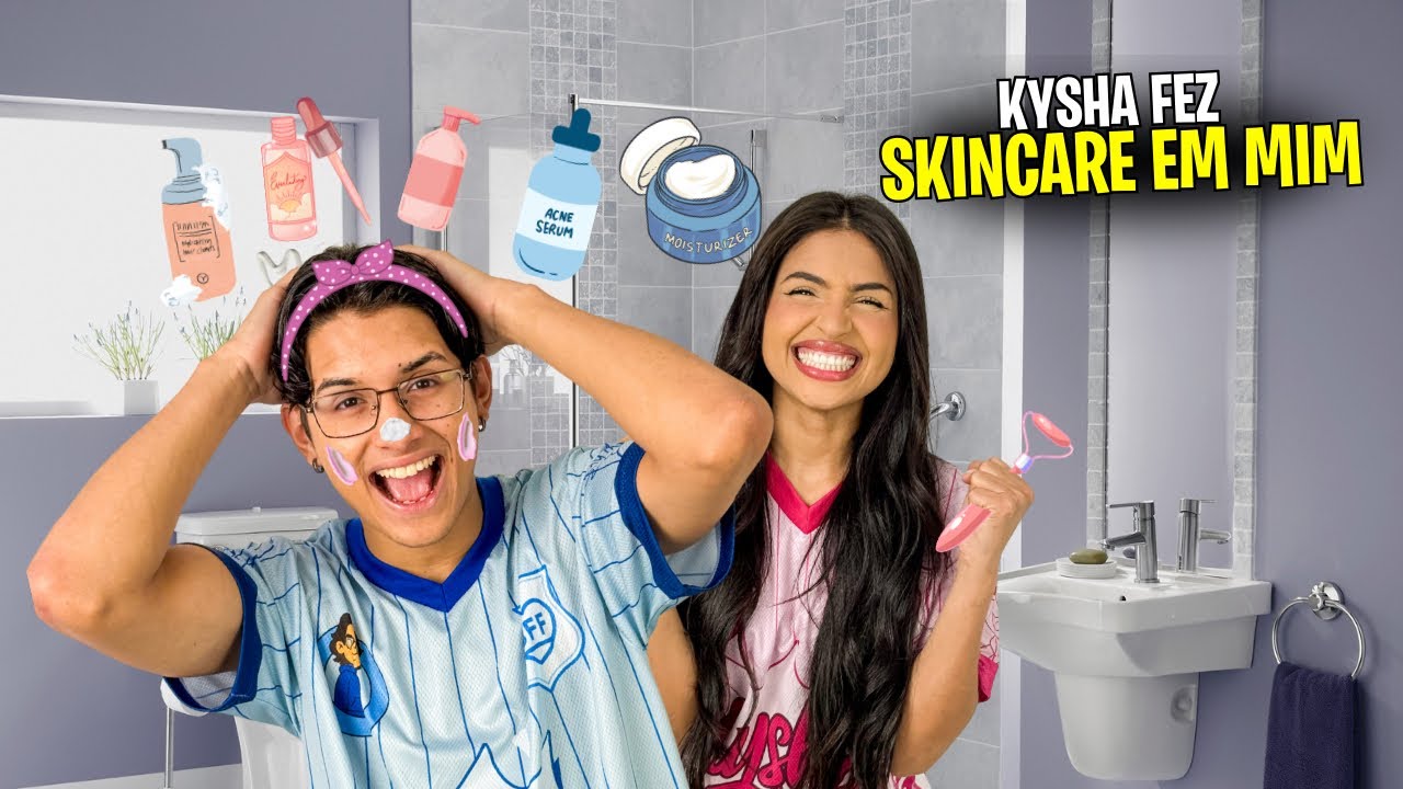 KYSHA FEZ SKINCARE EM MIM *fiquei irritado!!!