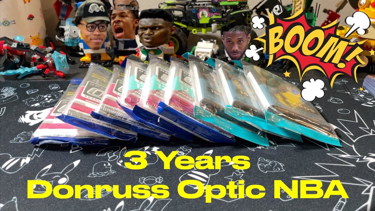 Fun Rip! 3 Years of Panini Donruss Optic Retail NBA (2019 - 2021)