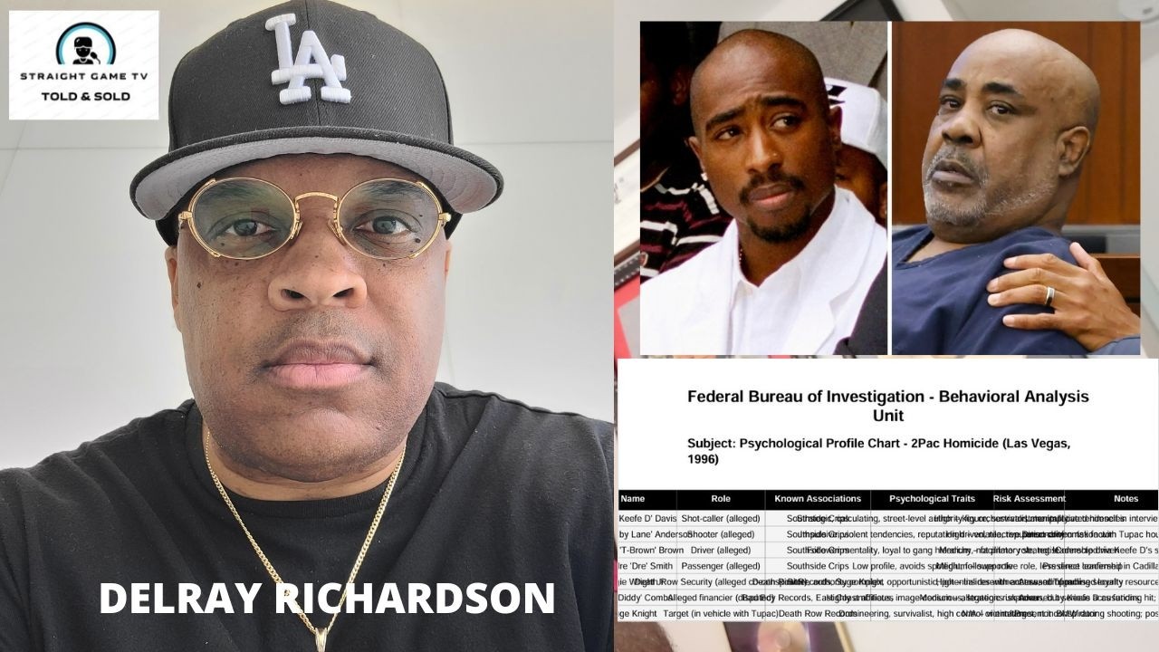 🔥2Pac Murder Files: The FBI Chart That Mapped the 2Pac Murder Case, And Made Keefe D Tell It All.