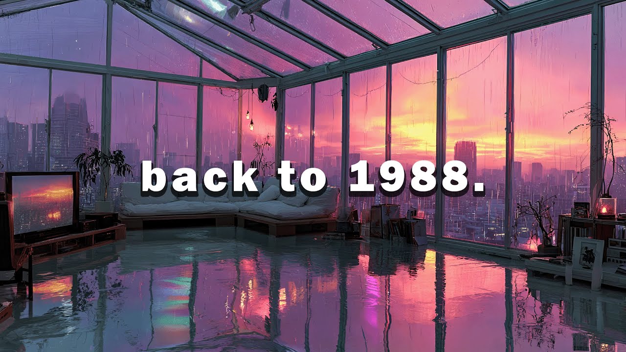 Twilight Skyline Lounge 🌇 | Retro Synth Pop Reflections & Dreamy City Vibes