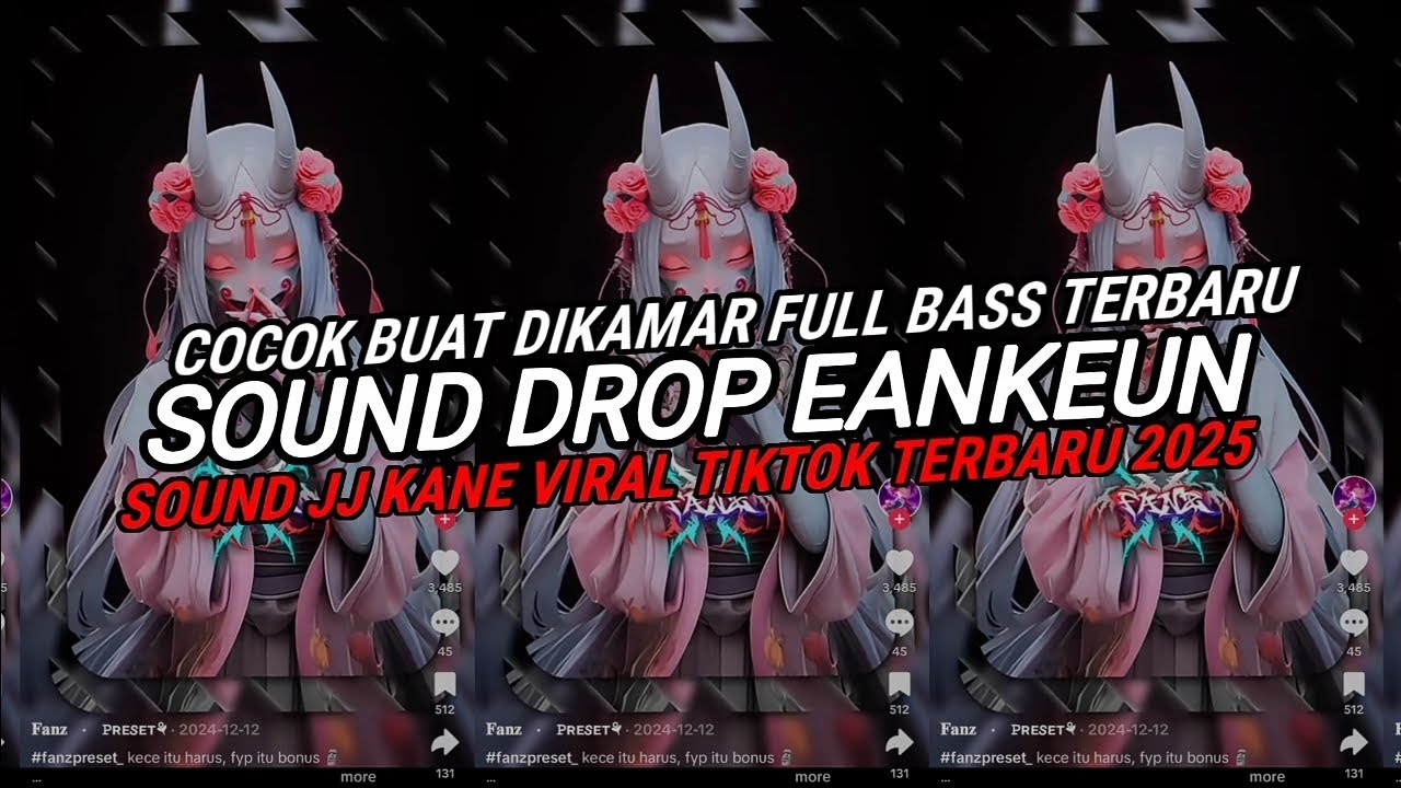 DJ DROP ENAKEUN {SPEED UP & REVERB} BUAT DIKAMAR FULL BASS SOUND JJ KANE VIRAL TIKTOK TERBARU 2025🎧