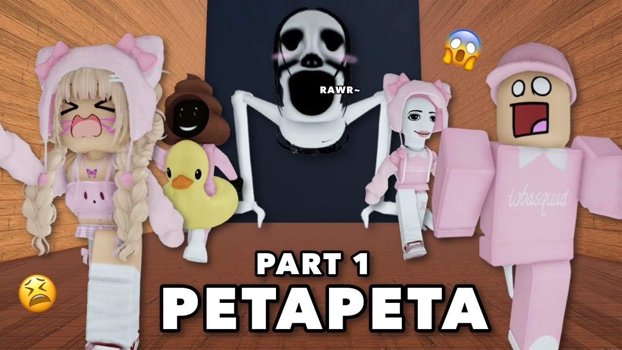 KITA BER 4 MENCOBA MEMAINKAN GAME HORROR PETA PETA‼️😱 | Roblox Indonesia