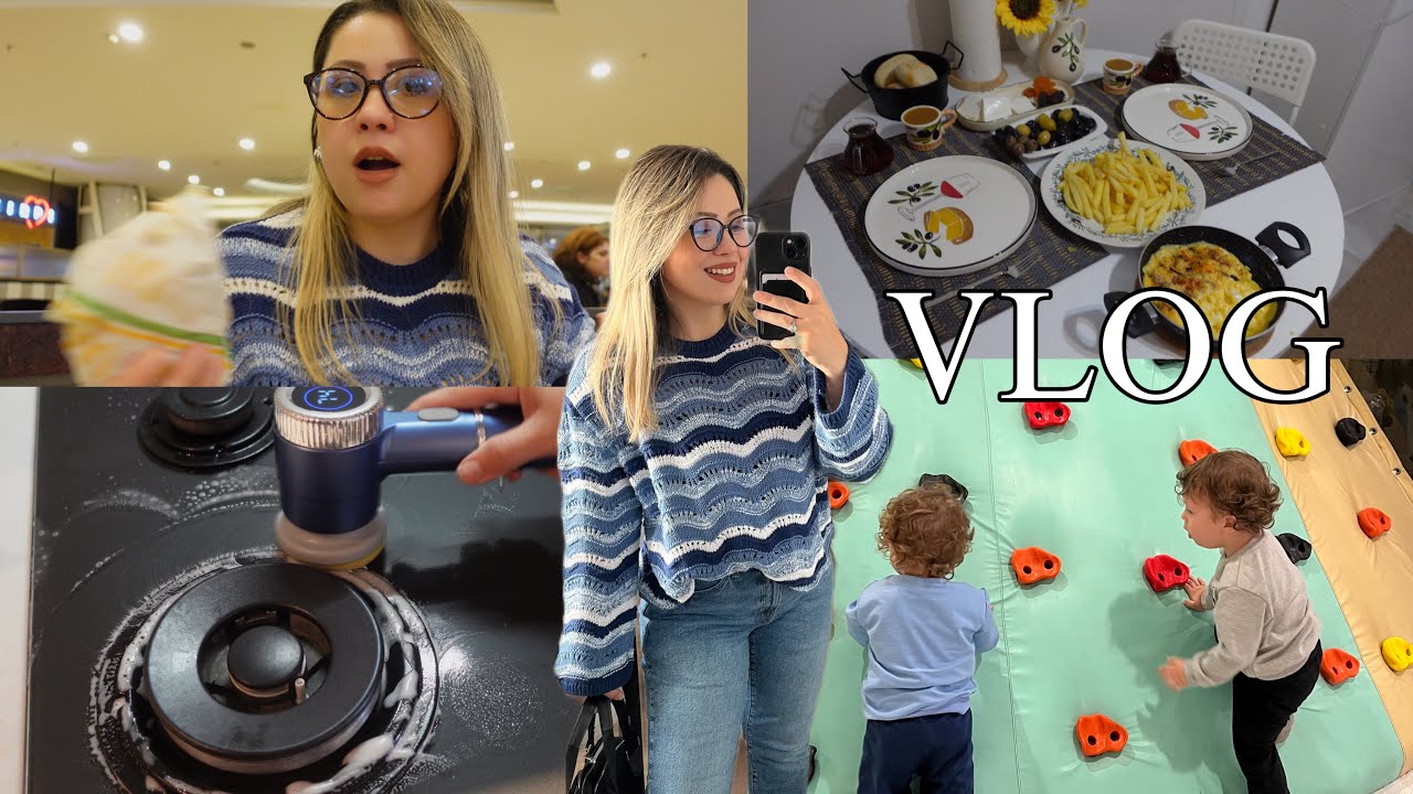 Kameramı AVM&rsquo;de Kaybettim 😭📸 Hafta sonu vlogu | Ailece ev rutinlerimiz , Temizlik, Oyun, Kaos!