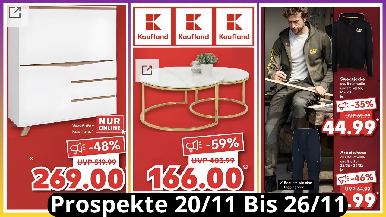 KAUFLAND Neuer Werbung Wochenprospekt - Rabatt Angebote DE | 20/11/2025 BIS 26/11/2025  #prospekt