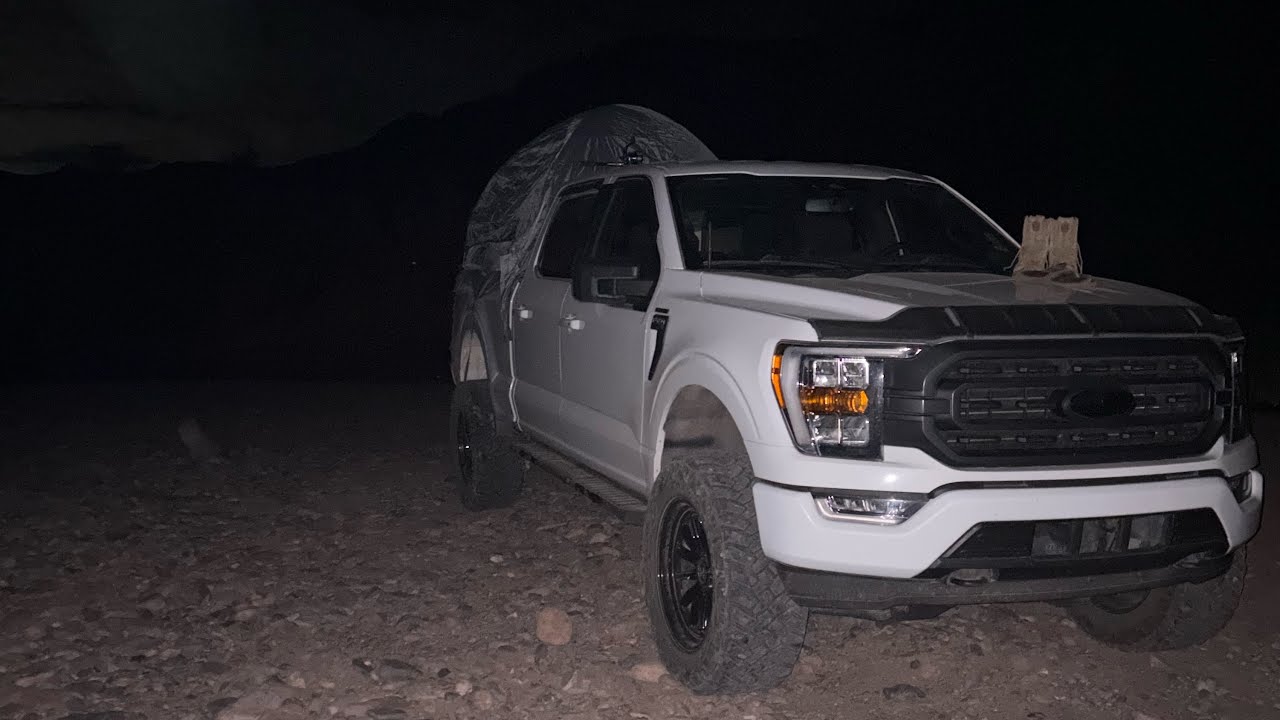 Couples Overlanding Adventure | 2023 F-150 Build + Hidden Oasis Springs in the Arizona Desert 🌵🔥