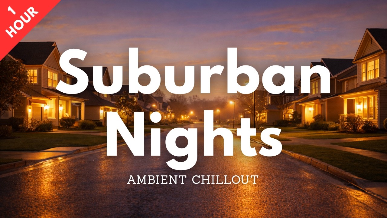 Suburban Nights After Work | Ambient Chillout