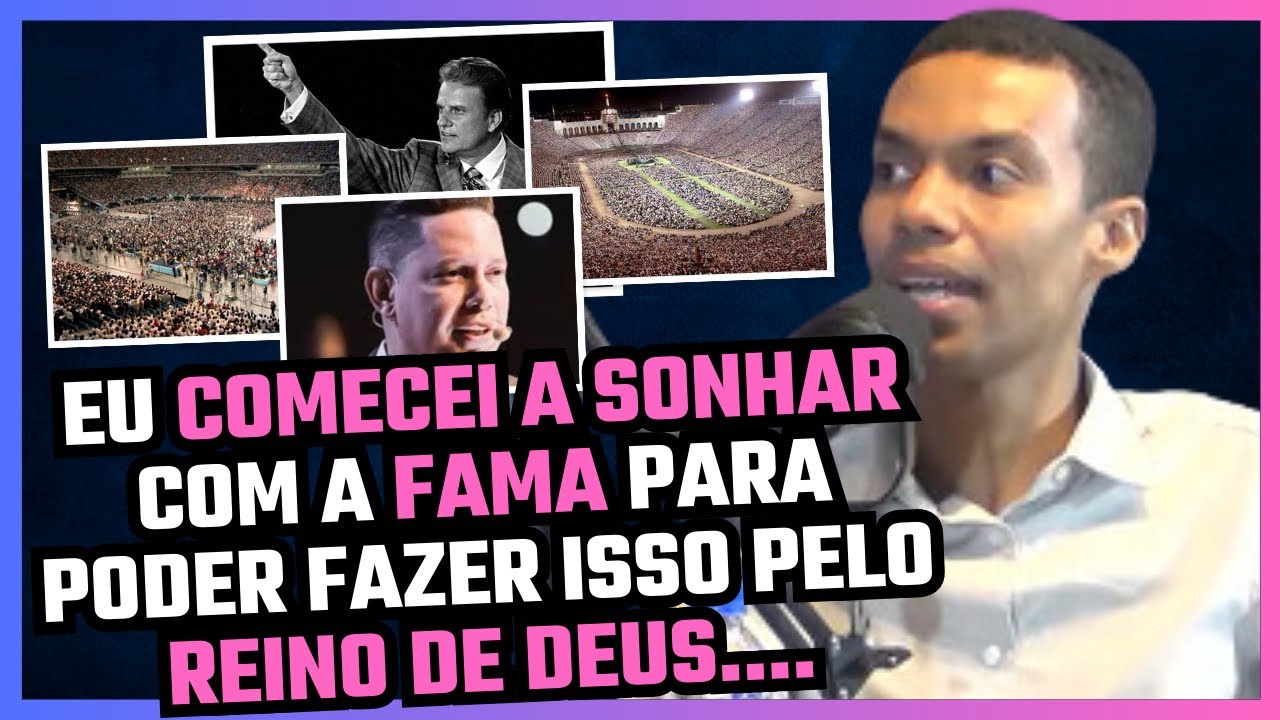 PASTOR JHONATAN CARLOS ABRE O CORAÇÃO E FALA SOBRE O SONHO DE SER FAMOSO