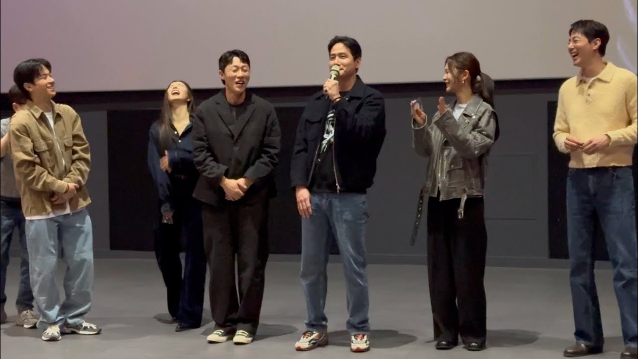 260223 휴민트 무대인사 (조인성, 박정민, 박해준, 신세경, 정유진, 이신기 배우, 류승완 감독)_롯데시네마 월드타워 7관