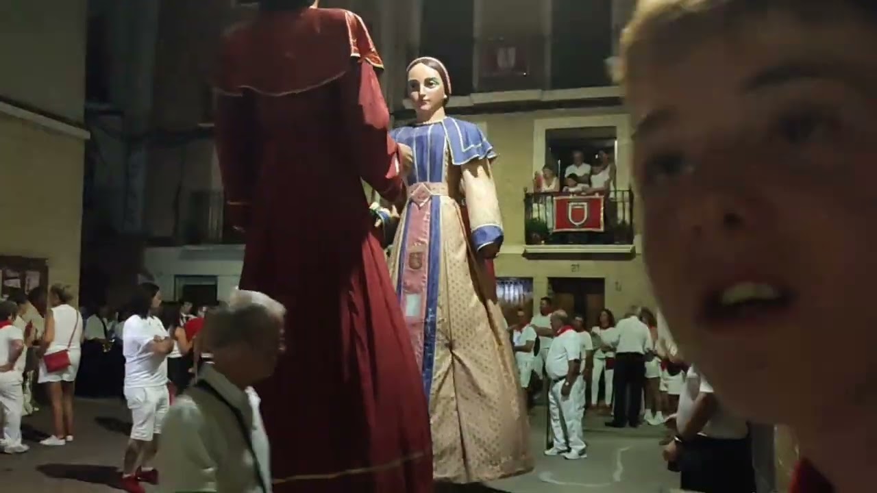 Gigantes Falces. Fiestas Agosto 2024.