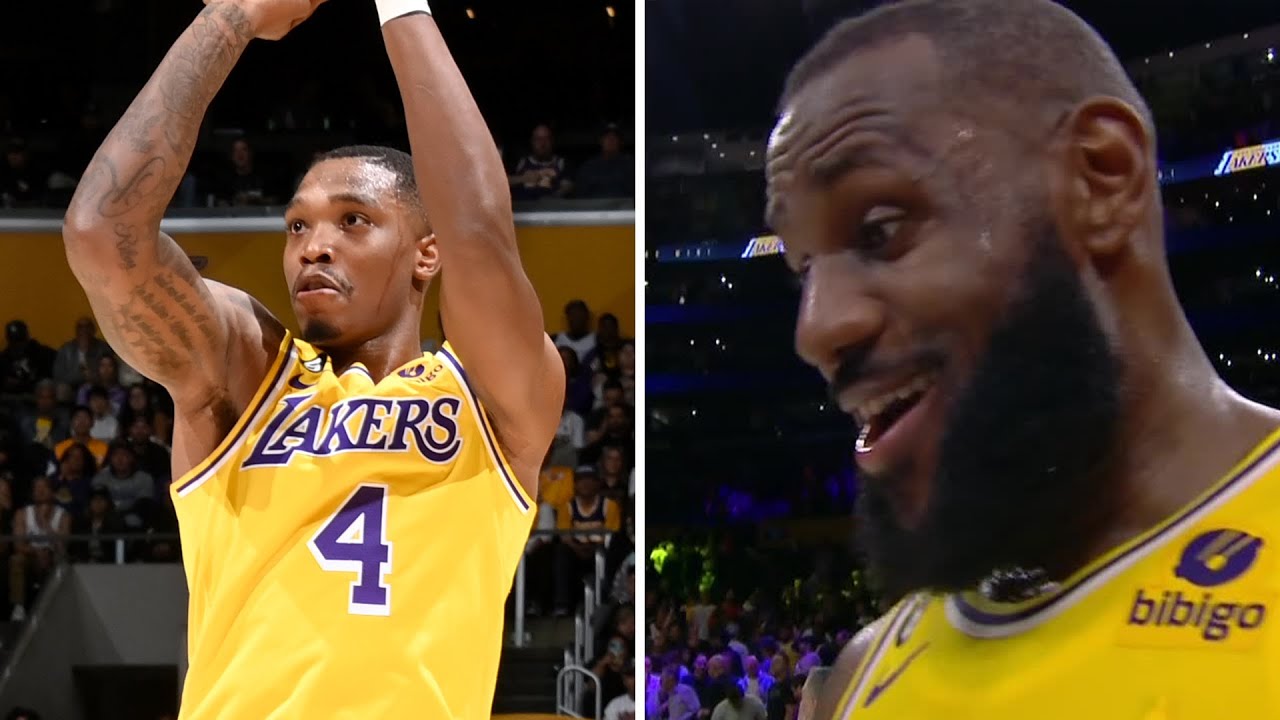 We don't win this game without Lonnie Walker - LeBron James on Game 4 win | NBA on ESPN